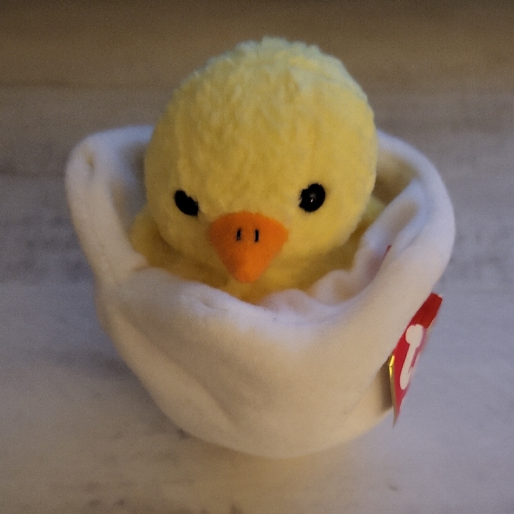 Ty Yellow Chick Plush Toy for Small Pets